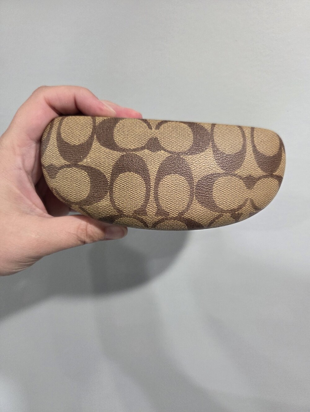 Coach hard shell eyeglasses case